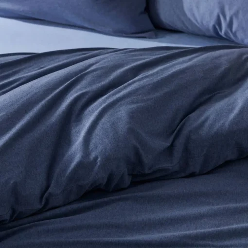 Jersey Quilt Cover - Denim