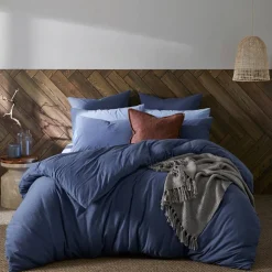 Jersey Quilt Cover - Denim