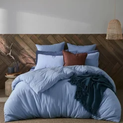 Jersey Quilt Cover - Denim