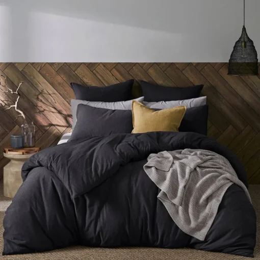 Jersey Quilt Cover - Denim