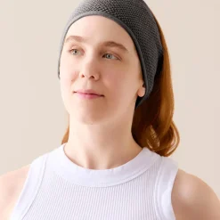 Jude Beauty Headband and Face Washer Set - Charcoal