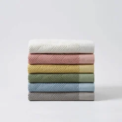 Kinsley Towel - Steel Blue