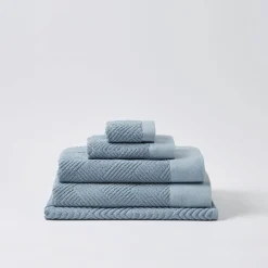 Kinsley Towel - Steel Blue