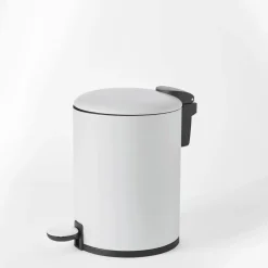 3l Soft Closing Pedal Bin - White