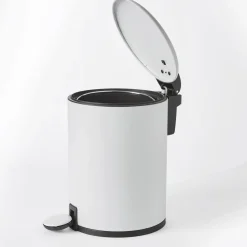 3l Soft Closing Pedal Bin - White