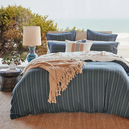 Lancaster Reversible Brushed Cotton Quilt Cover