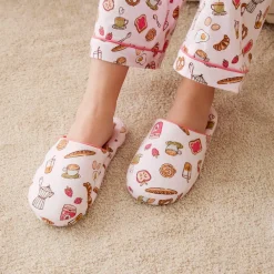 Le Café Flannelette Slippers