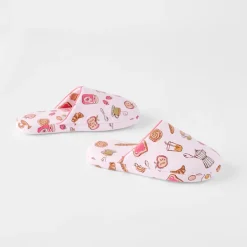 Le Café Flannelette Slippers