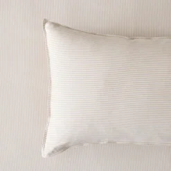 Levi Reversible Brushed Cotton Quilt Cover - Oat