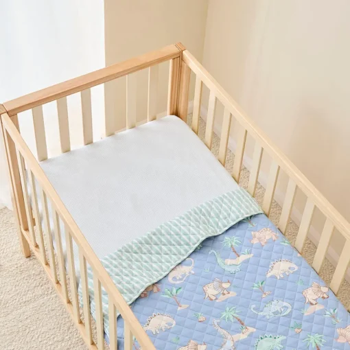 Little Dino Reversible Rectangle Play Mat/Comforter