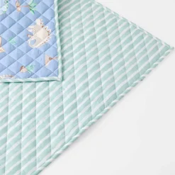 Little Dino Reversible Rectangle Play Mat/Comforter