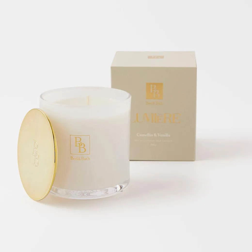 Lumiere Scented Candle - Camellia And Vanilla