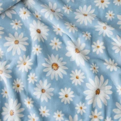 Marguerite Sherpa Blanket - Blue
