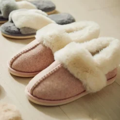 Marle Felt Slipper - Ash Rose