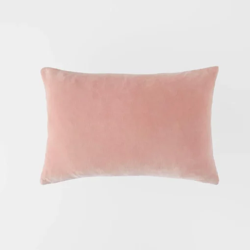 Meera Velvet Linen Cushion - Olive Green