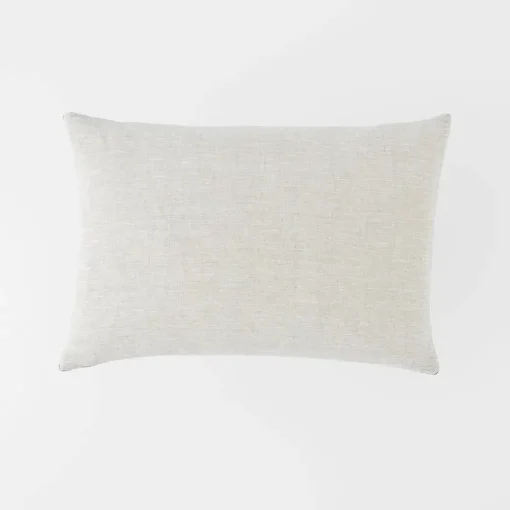 Meera Velvet Linen Cushion - Olive Green