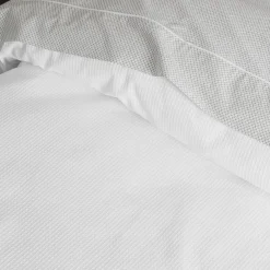 Metro Quilt Cover - Silver