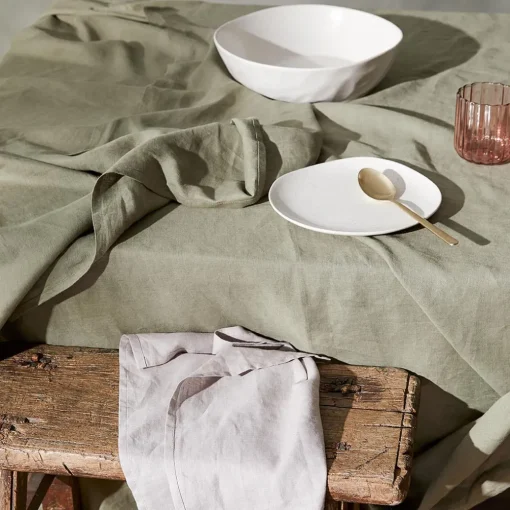 Milano Linen Napery - Oatmeal