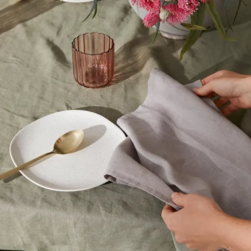 Milano Linen Napery - Oatmeal