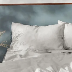 Milano Linen Quilt Cover - Granite
