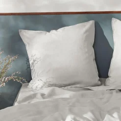 Milano Linen Quilt Cover - Granite