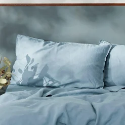 Milano Linen Quilt Cover - Granite