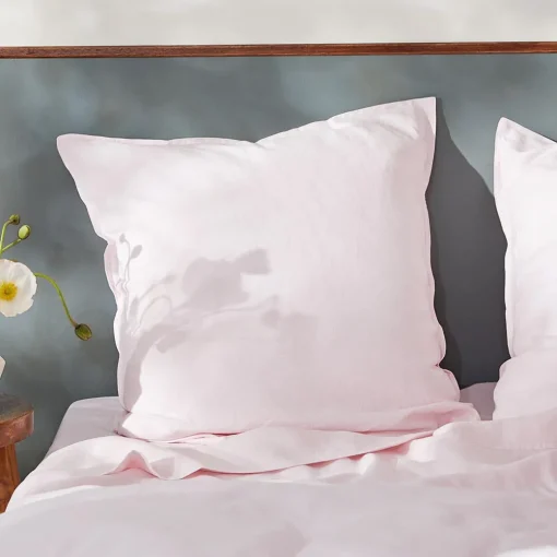 Milano Linen Quilt Cover - Granite