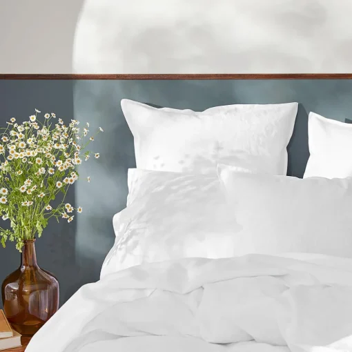 Milano Linen Quilt Cover - Granite