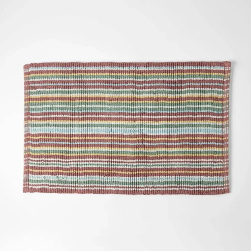 Montauk Bath Mat - Clay Multi