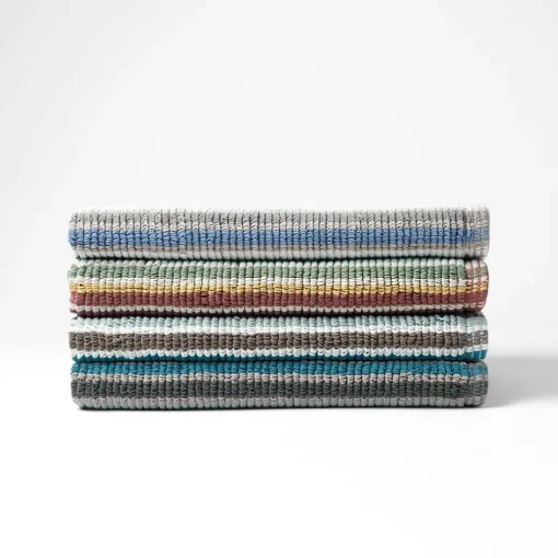 Montauk Bath Mat - Clay Multi