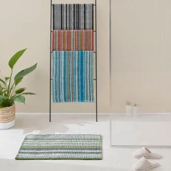Montauk Bath Mat - Clay Multi
