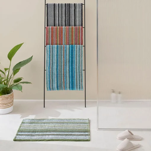 Montauk Bath Mat - Clay Multi