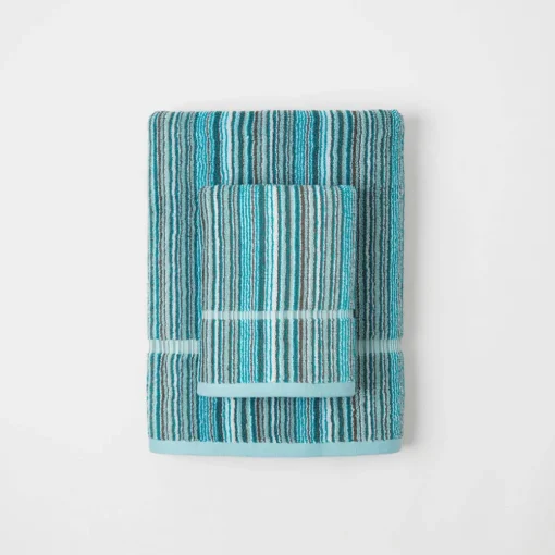 Montauk Towel - Teal Multi