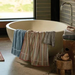 Montauk Towel - Teal Multi