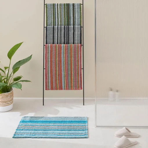 Montauk Towel - Teal Multi