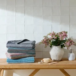 Montauk Towel - Teal Multi