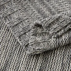 Moss Ombre Throw - Bluestone