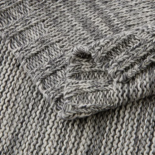 Moss Ombre Throw - Bluestone