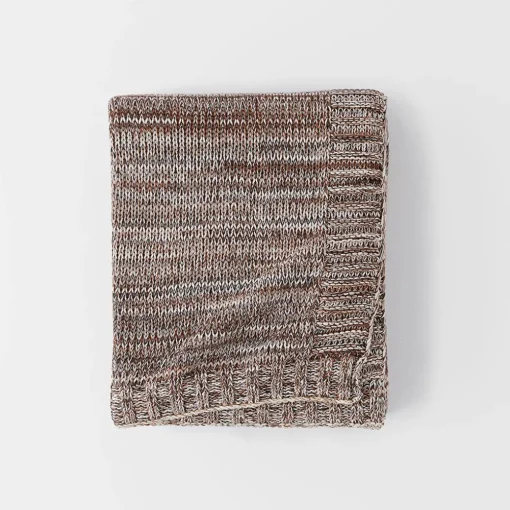 Moss Ombre Throw - Bluestone