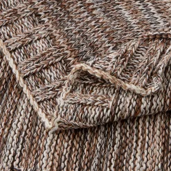Moss Ombre Throw - Bluestone