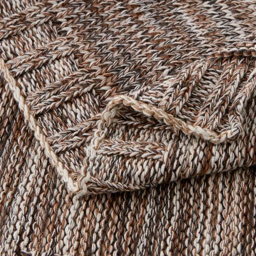 Moss Ombre Throw - Bluestone