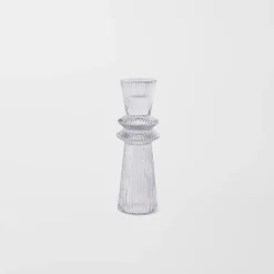 Nellie Candle Holder - Dark Green