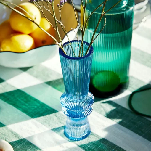 Nellie Candle Holder - Dark Green