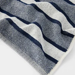 Neve Wide Stripe Turkish Cotton Towel