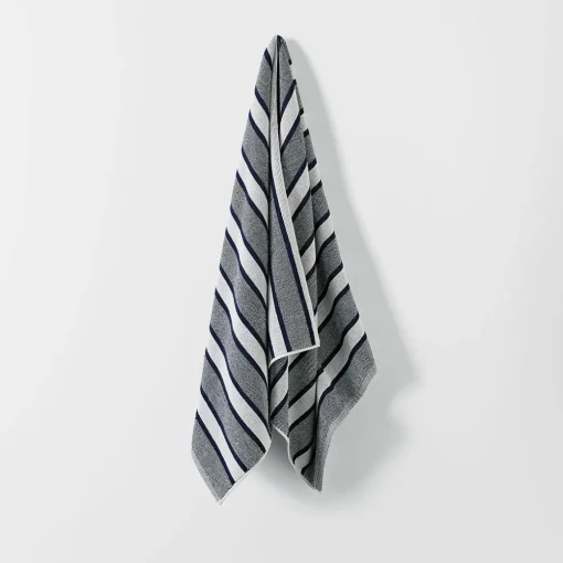 Neve Wide Stripe Turkish Cotton Towel