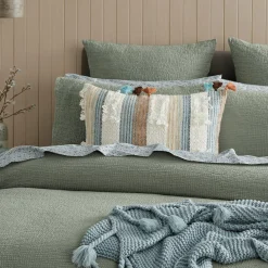 Nico Quilt Cover - Ivory