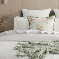 Nico Quilt Cover - Ivory