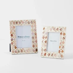 Nyra Shell Inlay Frame - Pink