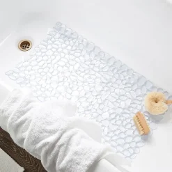 Pebble Spa Bath Mat - Clear