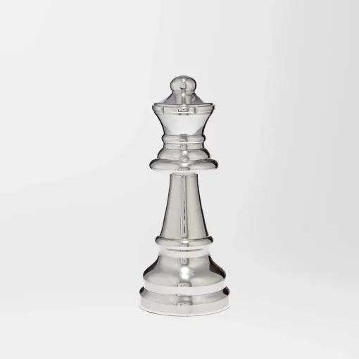 Queen Chess Piece Metal